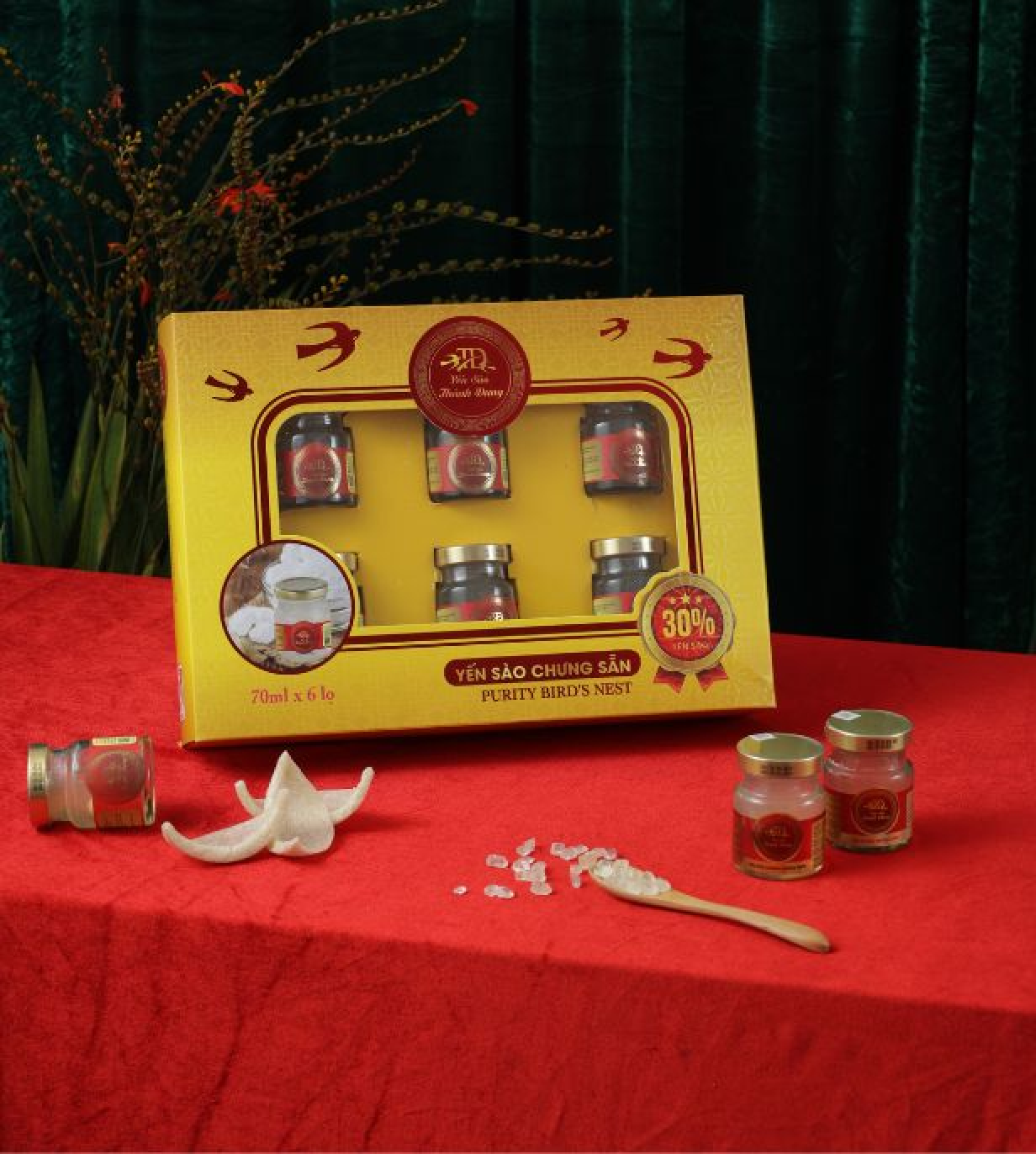 Set Yến Chưng Sẵn (6 hũ)